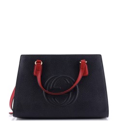 Soho Convertible Top Handle Satchel Leather Medium