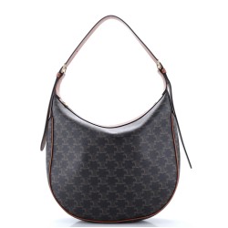 Heloise Bag Triomphe Coated Canvas Small