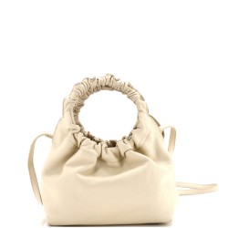 Double Circle Bag Leather Small