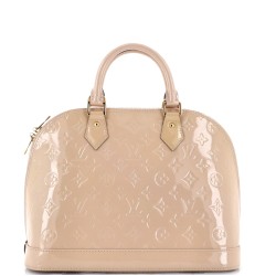 Alma Handbag Monogram Vernis PM