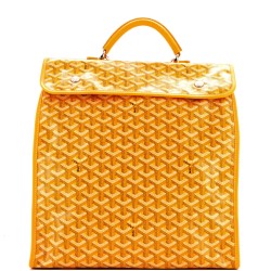 Saint Leger Briefcase Backpack Coated Canvas