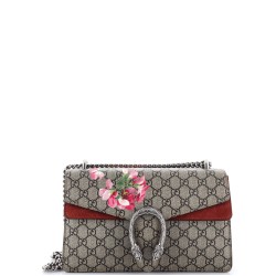 Dionysus Bag Blooms Print GG Coated Canvas Small
