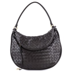 Gemelli Shoulder Bag Intrecciato Leather Medium