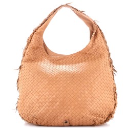Duo Hobo Intrecciato Nappa Large