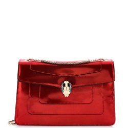Serpenti Forever Shoulder Bag Patent Medium