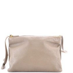 Trio Crossbody Bag Leather Large