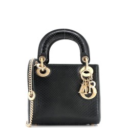 Lady Dior Chain Bag Python Mini