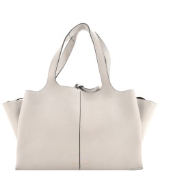 Tri-Fold Shoulder Bag Smooth Calfskin Medium