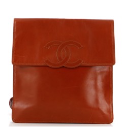 Vintage CC Messenger Bag Leather Medium
