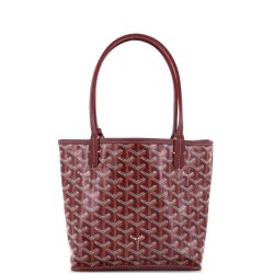 Anjou Reversible Tote Coated Canvas Mini