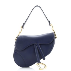 Saddle Handbag Leather Medium