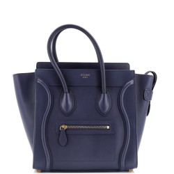 Luggage Bag Smooth Leather Micro