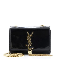 Classic Monogram Tassel Crossbody Bag Patent Small