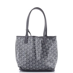 Anjou Reversible Tote Coated Canvas Mini