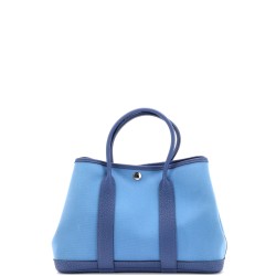 Garden Party Tote Toile and Leather 30