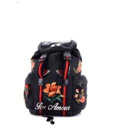 Techpack Backpack Embroidered Techno Canvas Small
