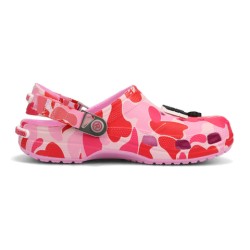 Crocs Classic Clog A Bathing Ape 'ABC Camo Pink' (2025)