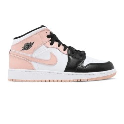 Air Jordan 1 Mid 'Crimson Tint Toe' GS