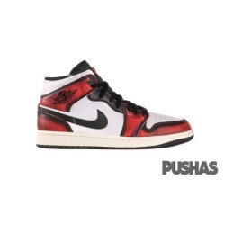 Air Jordan 1 Mid 'Wear-Away Chicago' (2022)