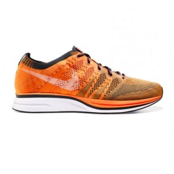 Flyknit Trainer - Orange/Grey