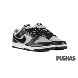 Dunk Low Chenille Swoosh 'Black Grey' (2022)