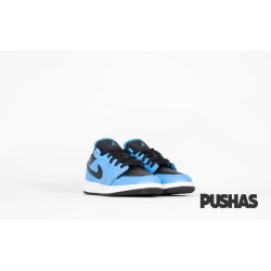Air Jordan 1 Low 'University Blue Black' GS