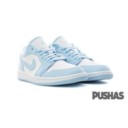 Air Jordan 1 Low 'Ice Blue / Aluminium' W (2022)