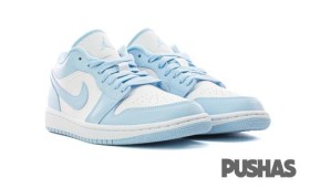  Air Jordan 1 Low 'Ice Blue / Aluminium' W (2022)