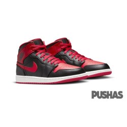 Air Jordan 1 Mid 'Alternate Bred Toe' (2022)