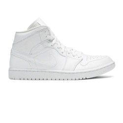 Air Jordan 1 Mid 'Triple White' (2020 / 2021)