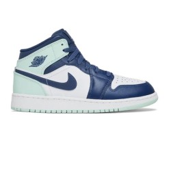 Air Jordan 1 Mid 'Blue Mint' GS (2022)