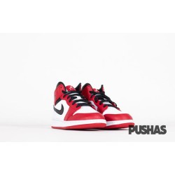 Air Jordan 1 Mid 'Chicago White Heel'