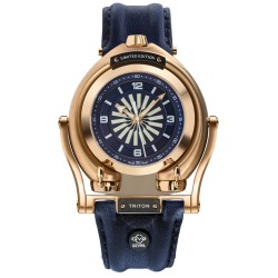 Triton Blue Dial Men's Watch 3406S