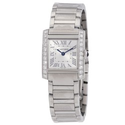 Française Small Model Diamond Silver Dial Watch W4TA0029