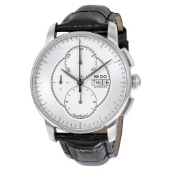 Baroncelli Chronograph Automatic Silver Dial Men's Watch M86074174