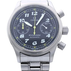 Pre-owned Omega Dynamic Chronograph Automatic Black Dial Men's Watch 5240.5