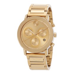 Bold Evolution Chronograph Quartz Gold Dial Men's Watch 3600811