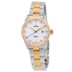 Airmaster Automatic White Dial Ladies Watch 23743 SY-582