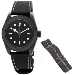 Pre-owned Tudor Black Bay Automatic Black Dial Men's Watch M79210CNU-0001