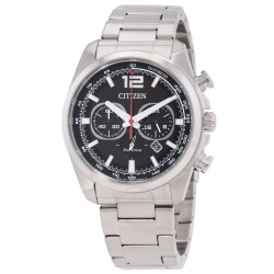 Eco-Drive Chronograph Black Dial Men's Watch CA4640-50E