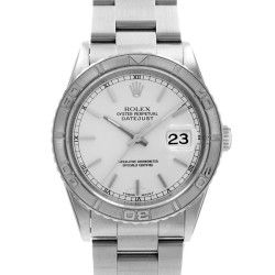 Pre-owned Rolex Datejust 36 Automatic Chronometer Silver Dial Men's Watch 16264 SSO