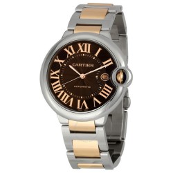 Pre-owned Cartier Ballon Bleu de Cartier Automatic Men's Watch W6920032