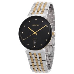 Florence Classic Quartz Diamond Black Dial Unisex Watch R48912743