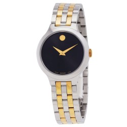 Veturi Quartz Black Dial Ladies Watch 0608045