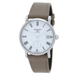Elegant Automatic White Dial Ladies Watch L4.312.4.11.2