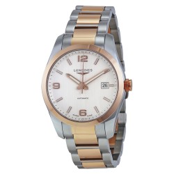 Pre-owned Longines Conquest Silver Dial Men's Watch L2.785.5.76.7
