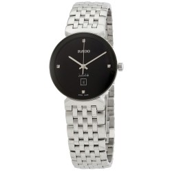 Florence Quartz Diamond Black Dial Ladies Watch R48913713