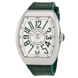 Vanguard Automatic White Dial Men's Watch 45SCWHTWHTGRN