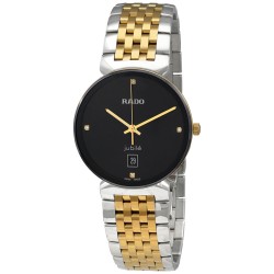 Florence Quartz Diamond Black Dial Unisex Watch R48912703