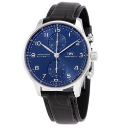 Portuguese Chronograph Automatic Blue Dial Men's Watch IW371606